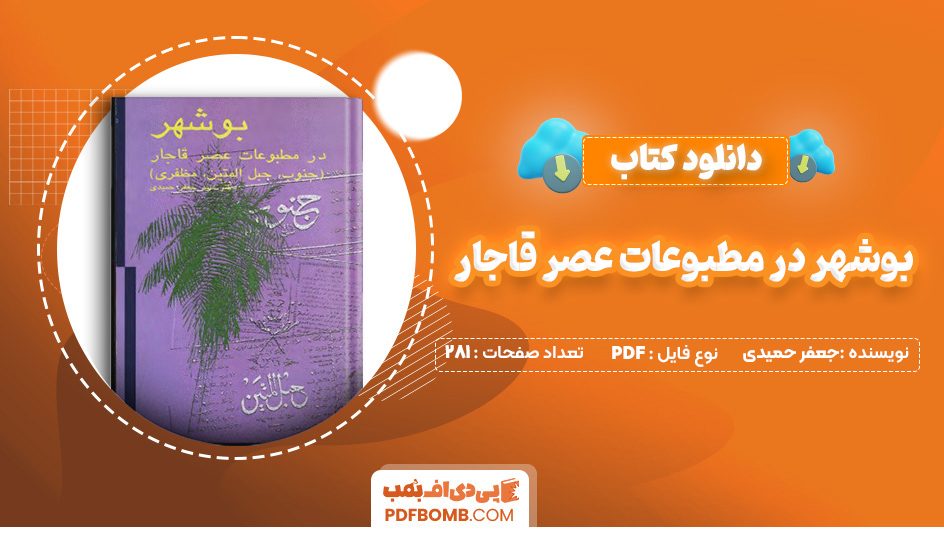 دانلود کتاب بوشهر در مطبوعات عصر قاجار جعفر حمیدی 281 صفحه PDF پی دی اف 📙