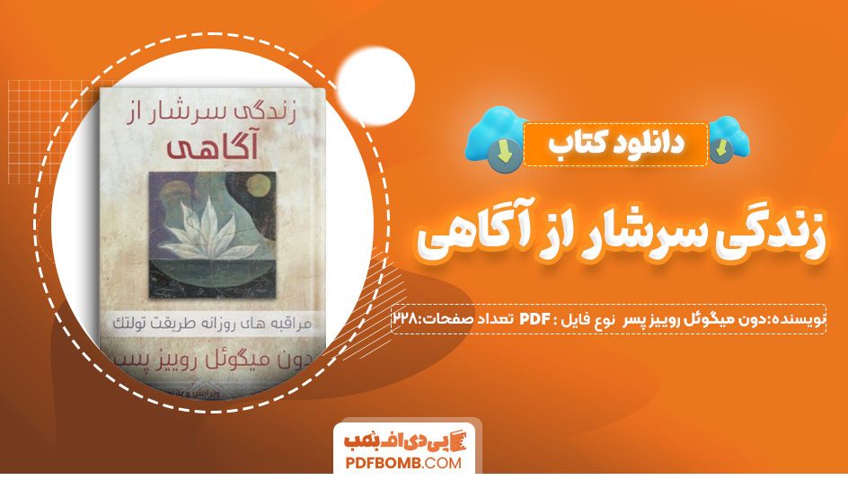 دانلود کتاب زندگی سرشار از آگاهی دون میگوئل روییز پسر 228 صفحه PDF پی دی اف