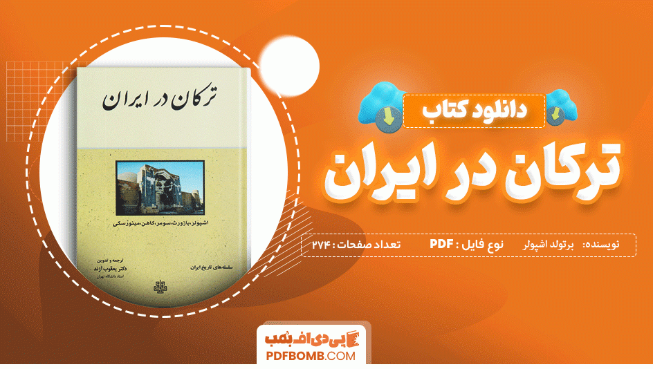 دانلود کتاب ترکان در ایران برتولد اشپولر 274 صفحه PDF پی دی اف 📙