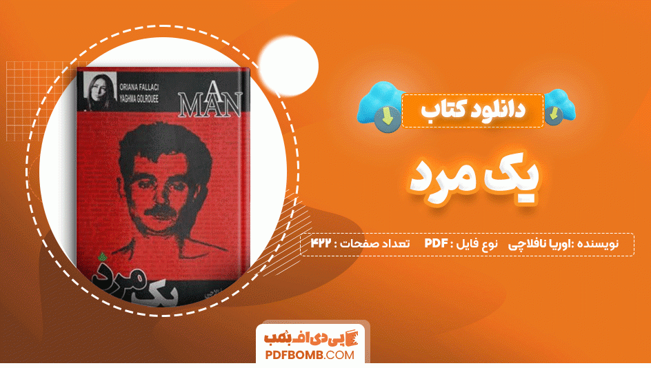 دانلود کتاب یک مرد اوریا نافلاچی 422 صفحه PDF پی دی اف📙